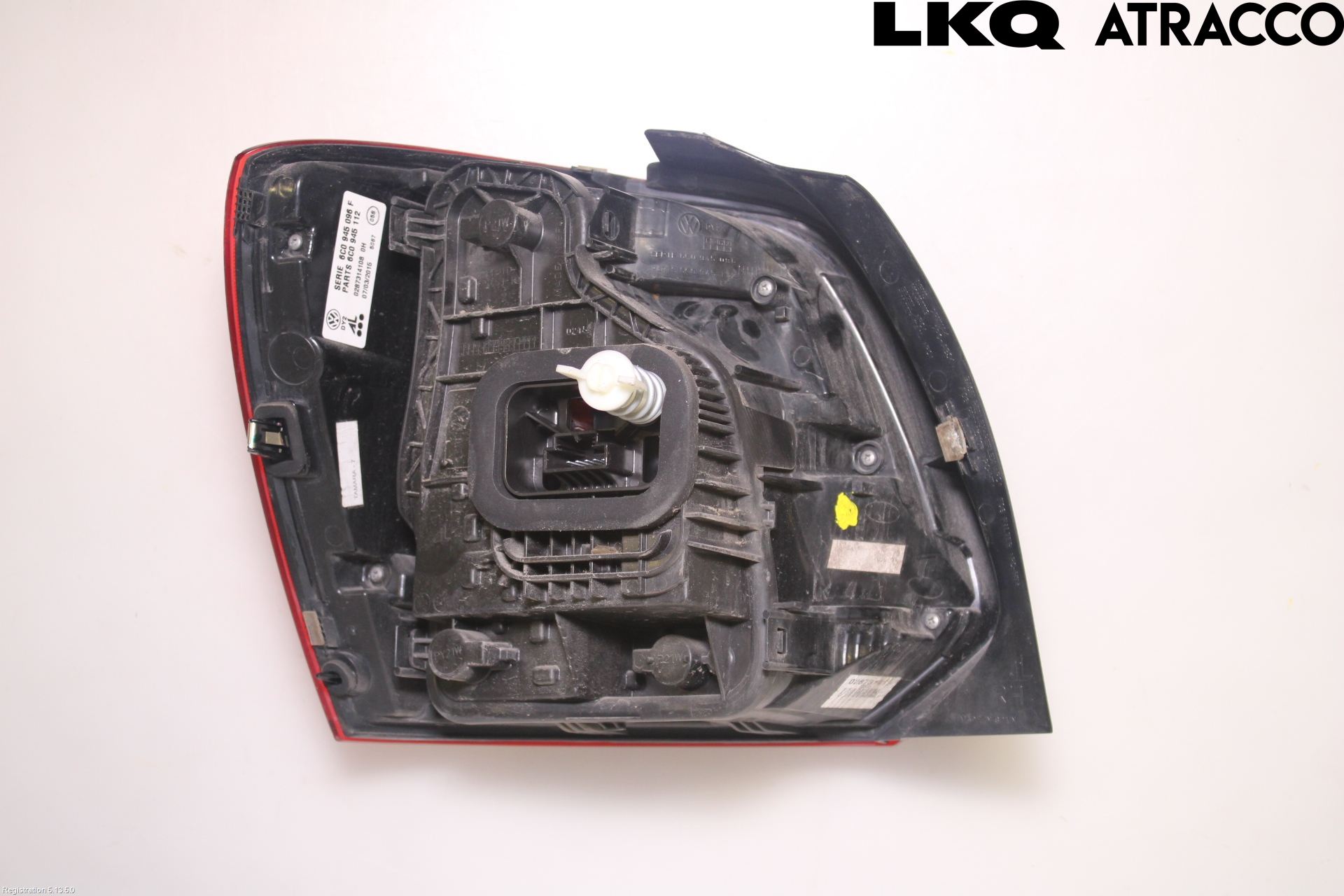 Volkswagen VW POLO 10-17 Baklykt Høyre