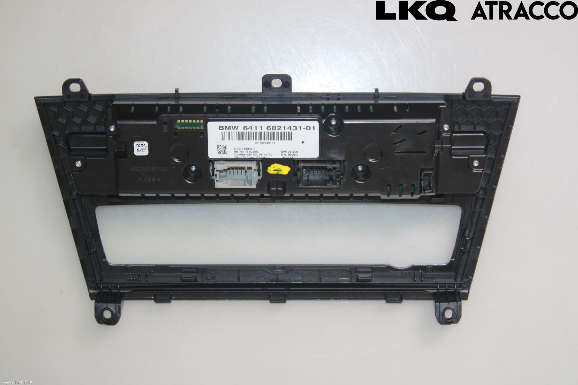 BMW X4 F26 14-18 Varme Ac Betjening-Display