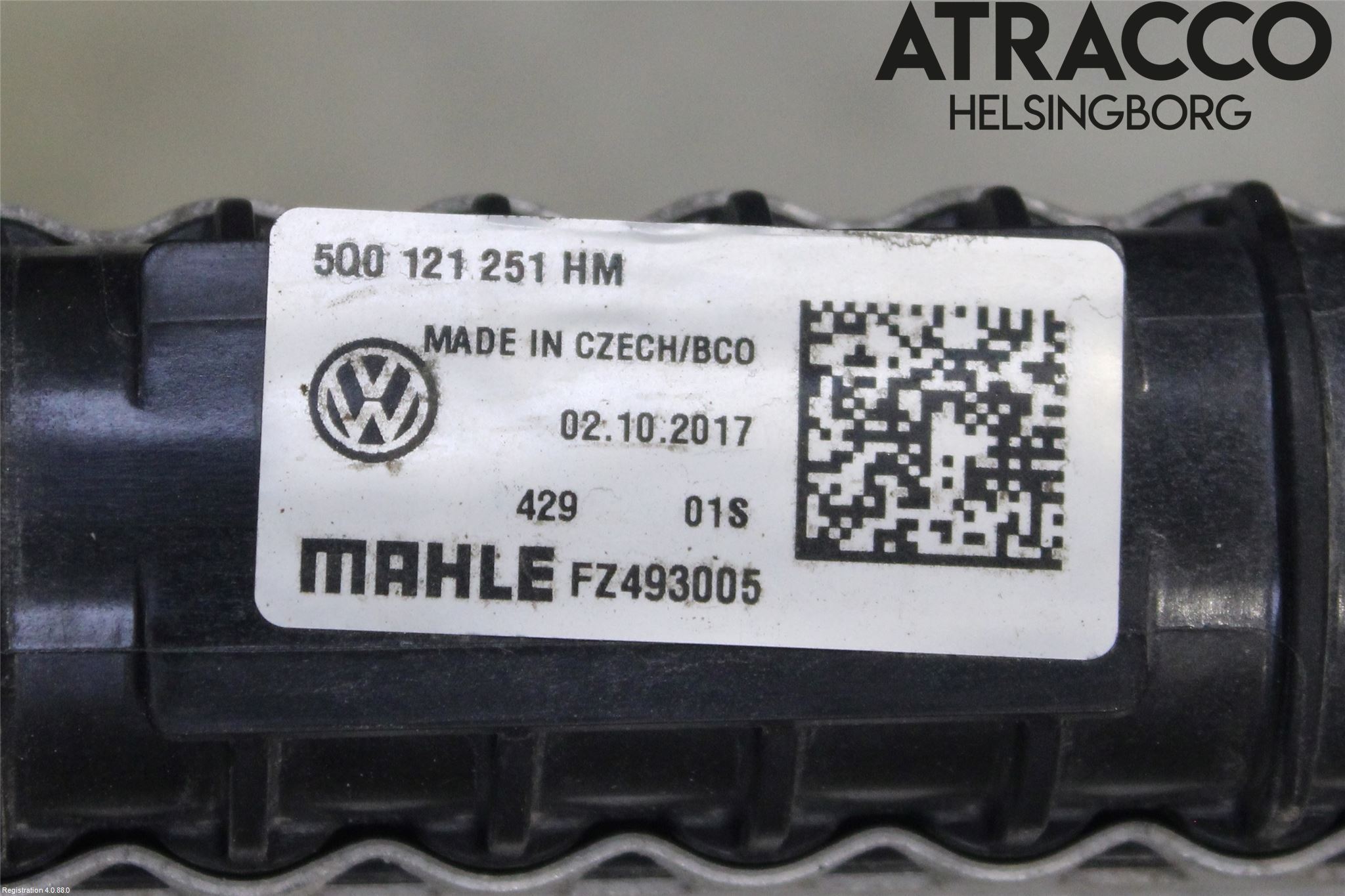 Volkswagen VW GOLF / E-GOLF VII 13-20 Radiator Automat