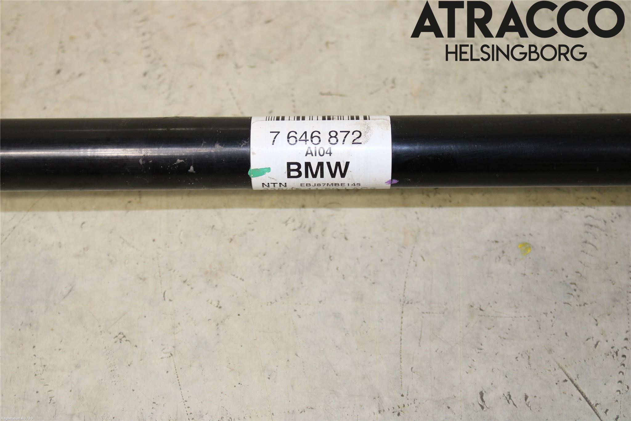BMW 2 F45 Active Tourer 14-21 Drivaksel Bak Kompl Høyre