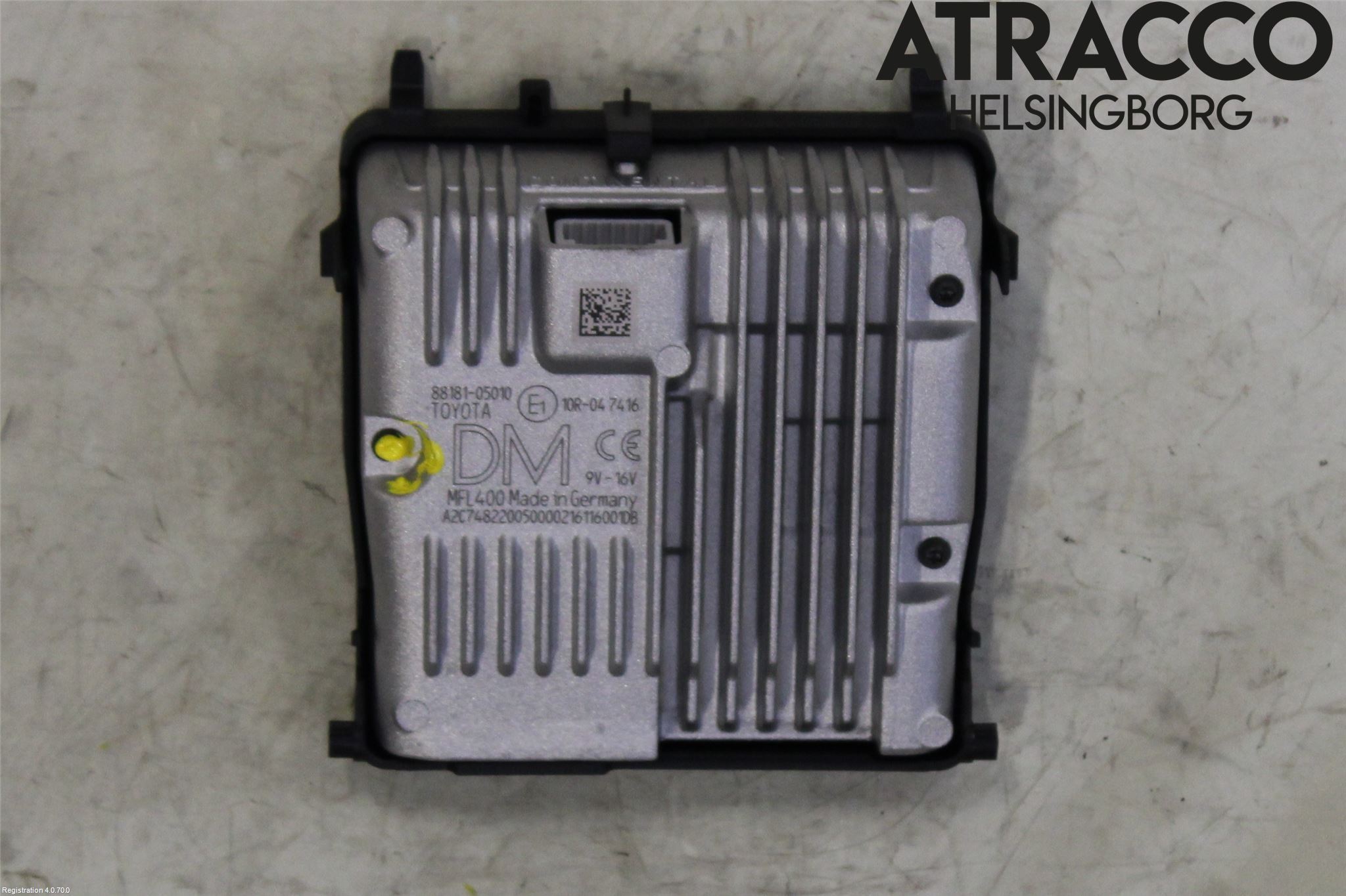 Toyota AVENSIS 16-18 Sensor Kollisjonsbeskyttelse