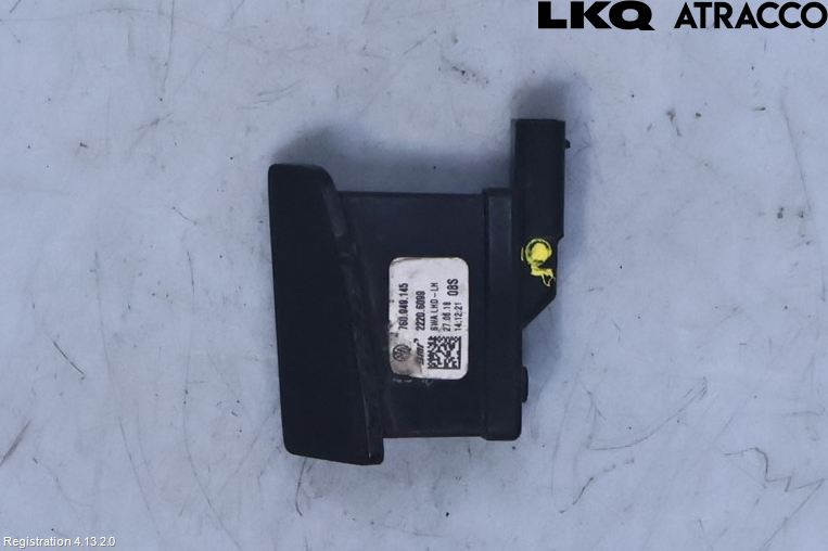 Volkswagen VW TOUAREG CR 18- Sensor Kollisjonsbeskyttelse