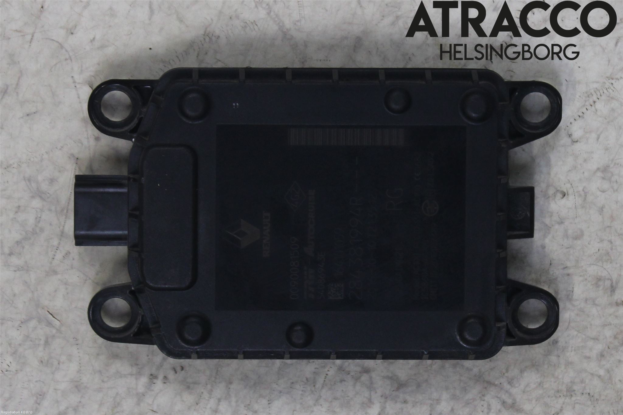 Renault TALISMAN 16-20 Sensor Fartsbegrensning