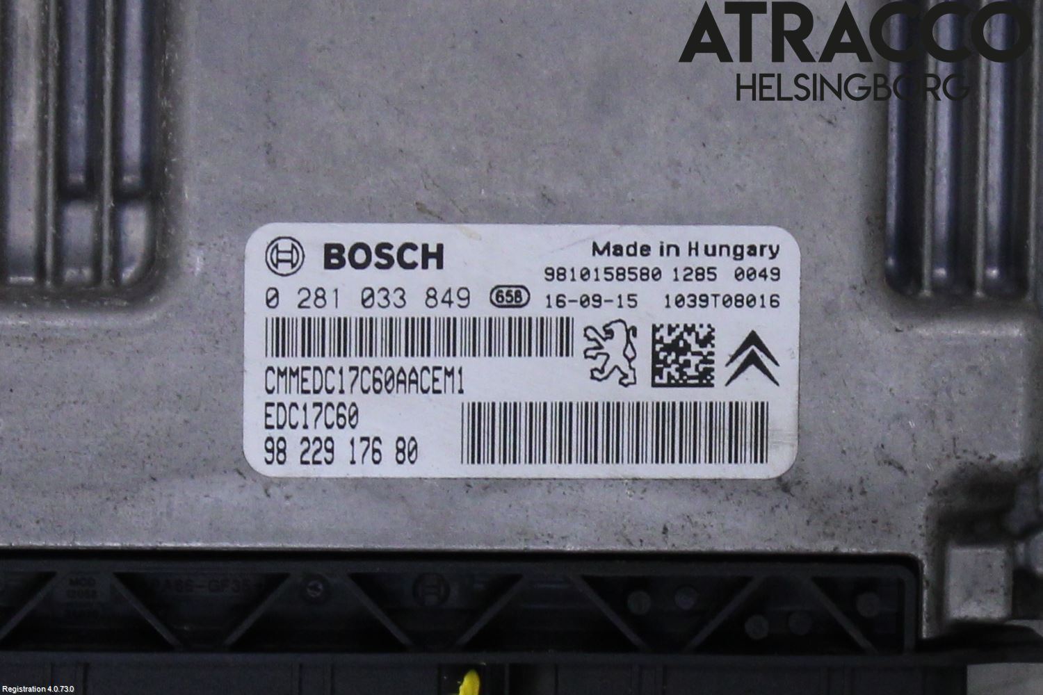 Peugeot 3008 17-24 Styreenhet Dieselpumpe