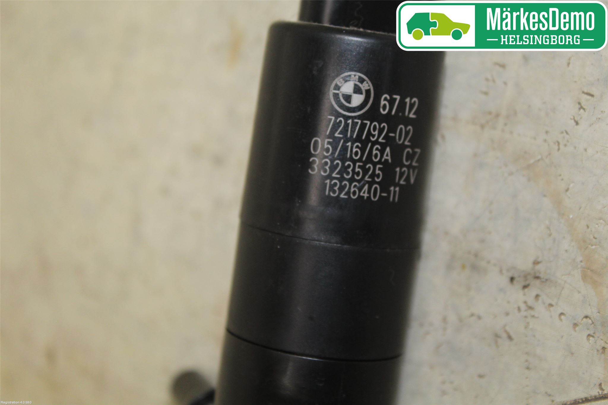 BMW 1 F20/F21 11-19 Spylerpumpe Høytrykk