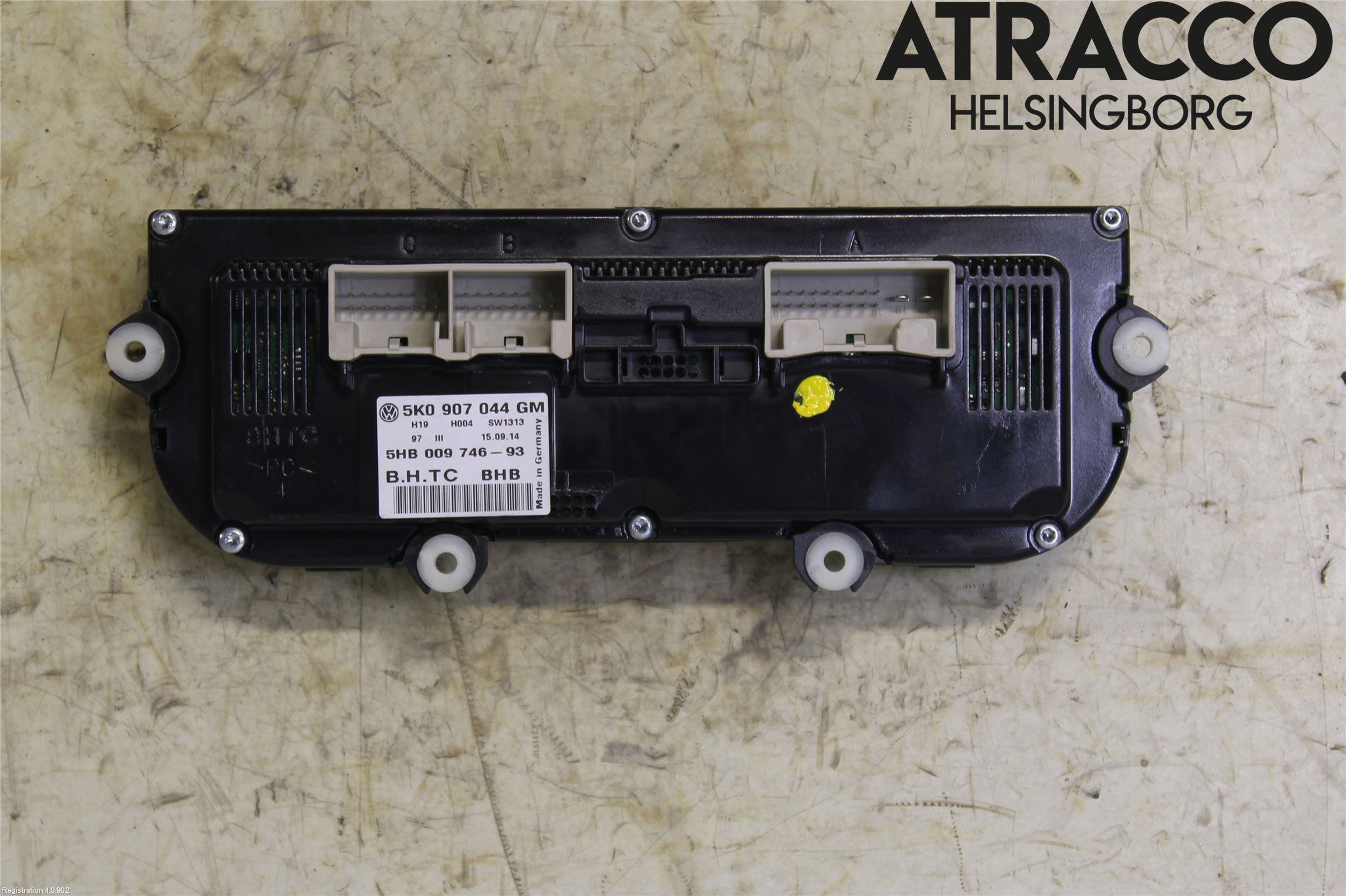 Volkswagen VW TIGUAN 07-16 Varme Ac Betjening-Display