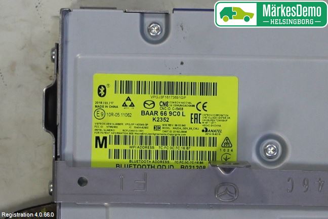 Mazda 6 13- Stereo Radio