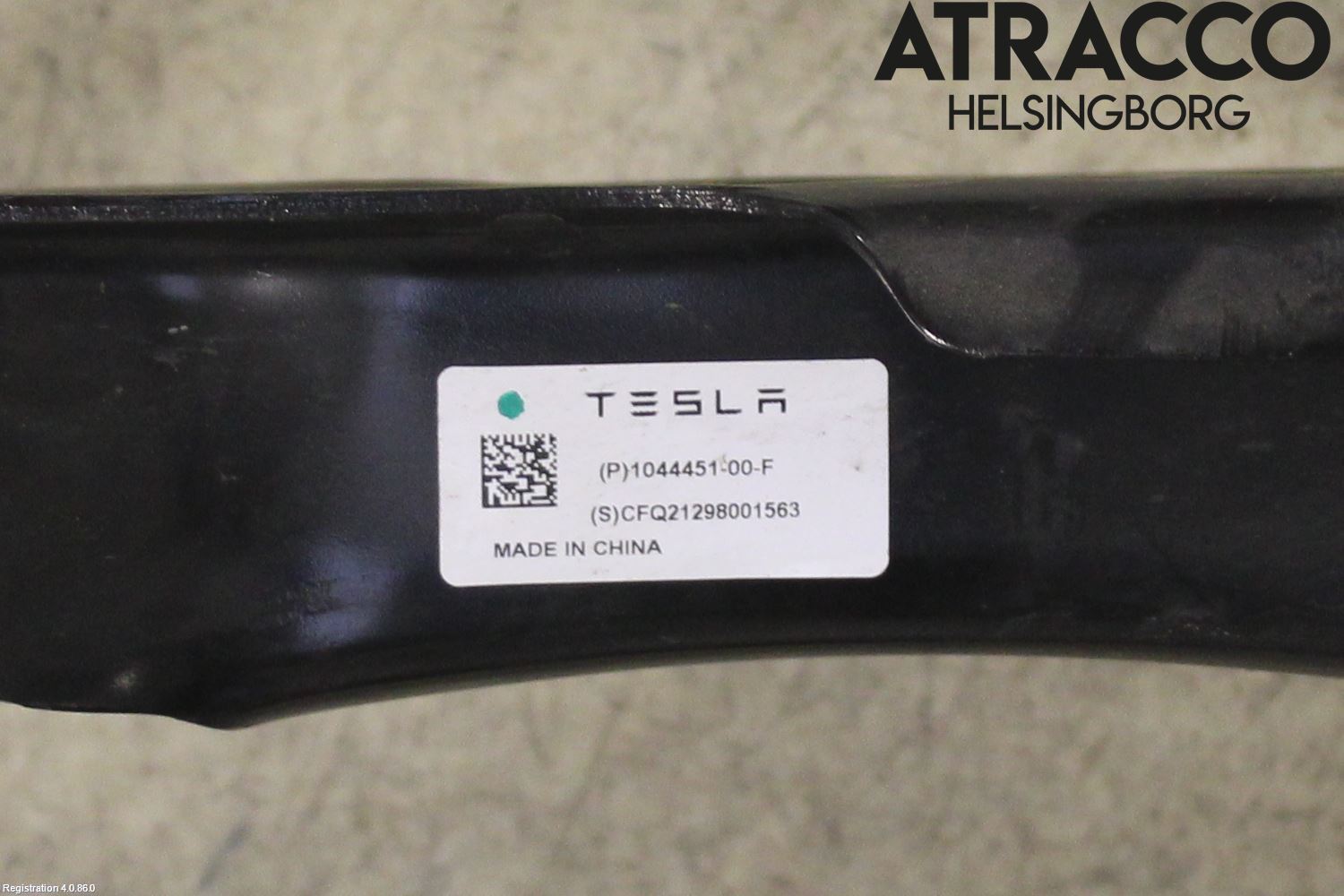 Tesla MODEL 3 17- Bærearm Bak Venstre