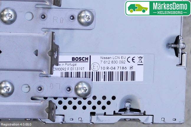 Nissan NV200/NV200 COMBI Stereo Radio Med Cd
