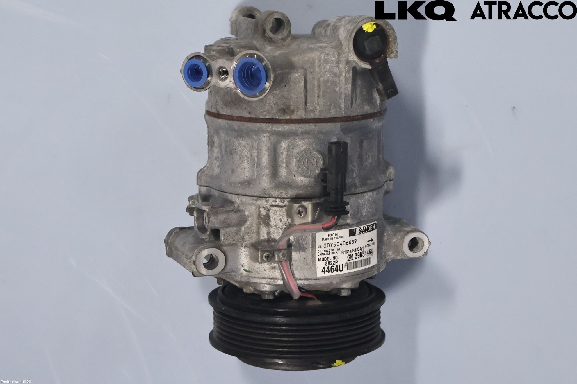 Opel INSIGNIA 09-16 Varme Ac Kompressor