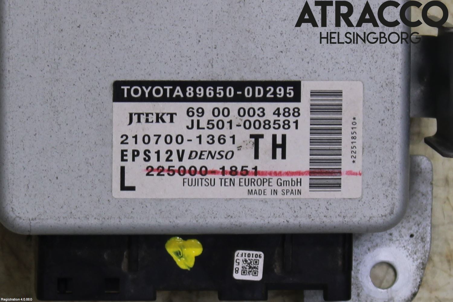 Toyota YARIS XP130 15-20 Styreenhet Styreservo