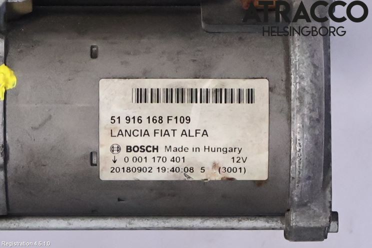 Fiat 500 07- Startmotor