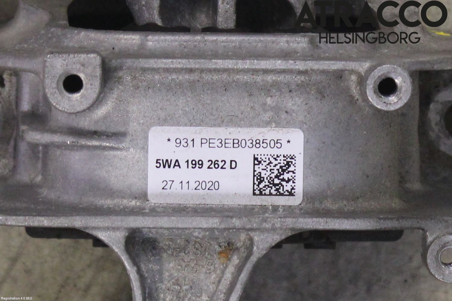 Volkswagen VW GOLF / E-GOLF VIII 20- Motor Feste Stål-Alu