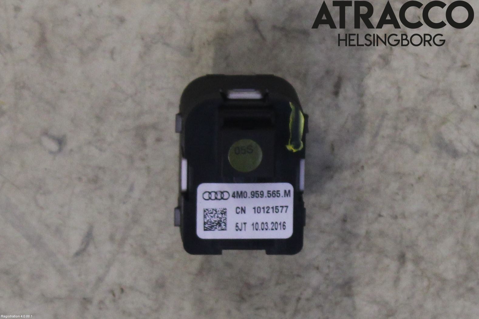 Audi A4/S4 B9 16-19 Bryter Speil