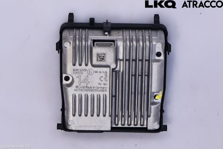 Toyota AURIS 13-19 Sensor Kollisjonsbeskyttelse