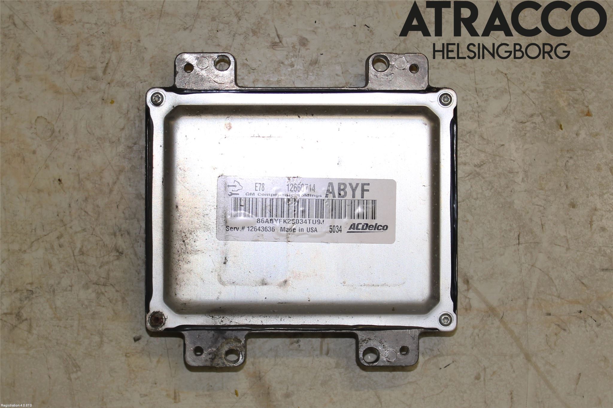 Opel ASTRA J 10-15 Styreenhet Innsprøytning