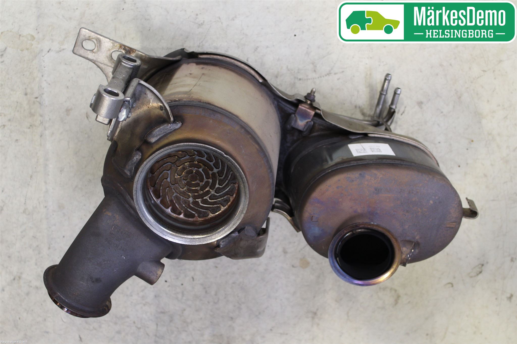 Volkswagen VW POLO 10-17 Eksos Partikketfilter