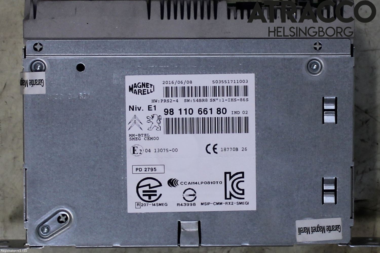 Peugeot 2008 13-20 Stereo Radio