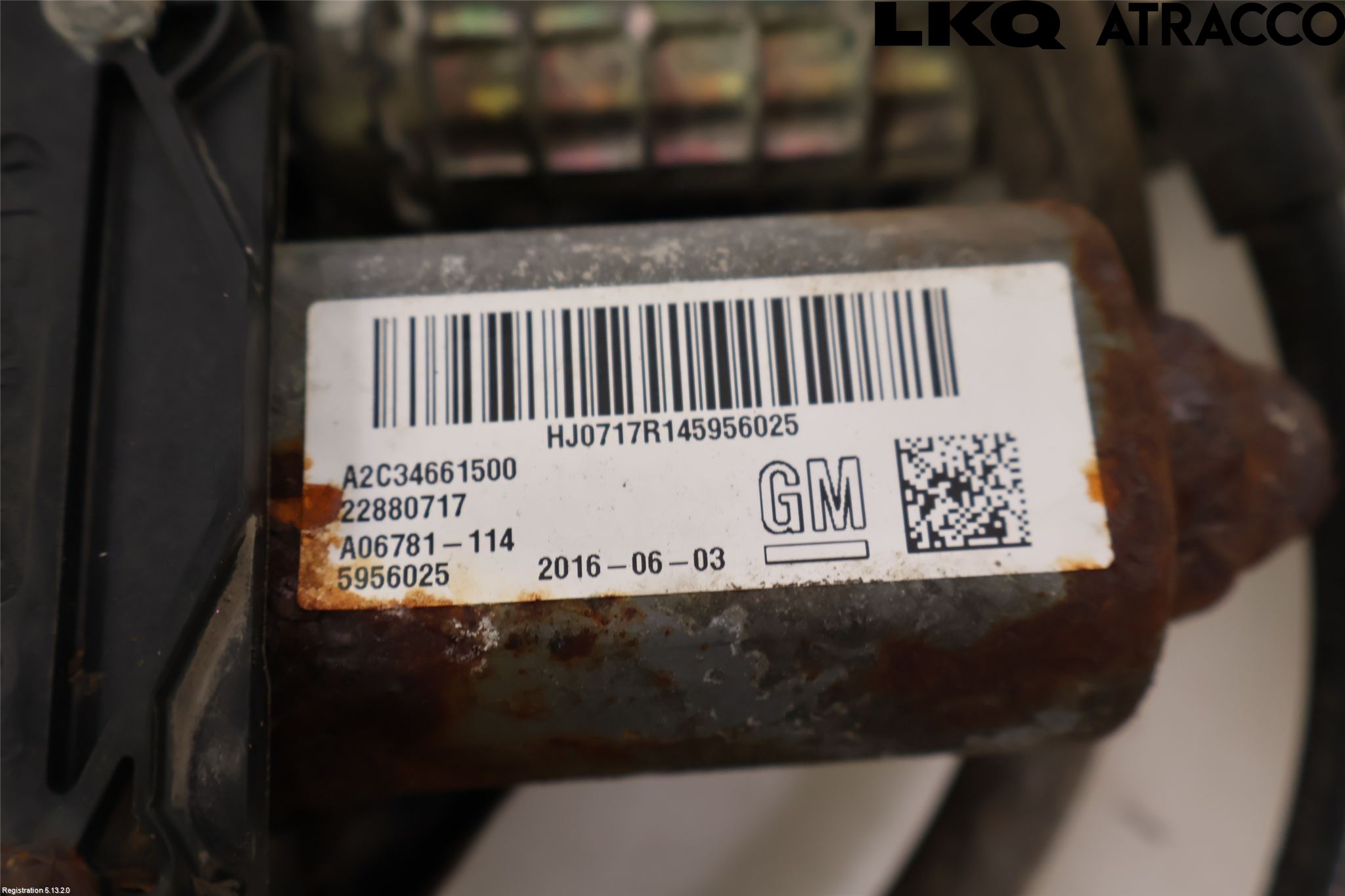 Opel INSIGNIA 09-16 Parkeringsbrems Elektrisk Betj