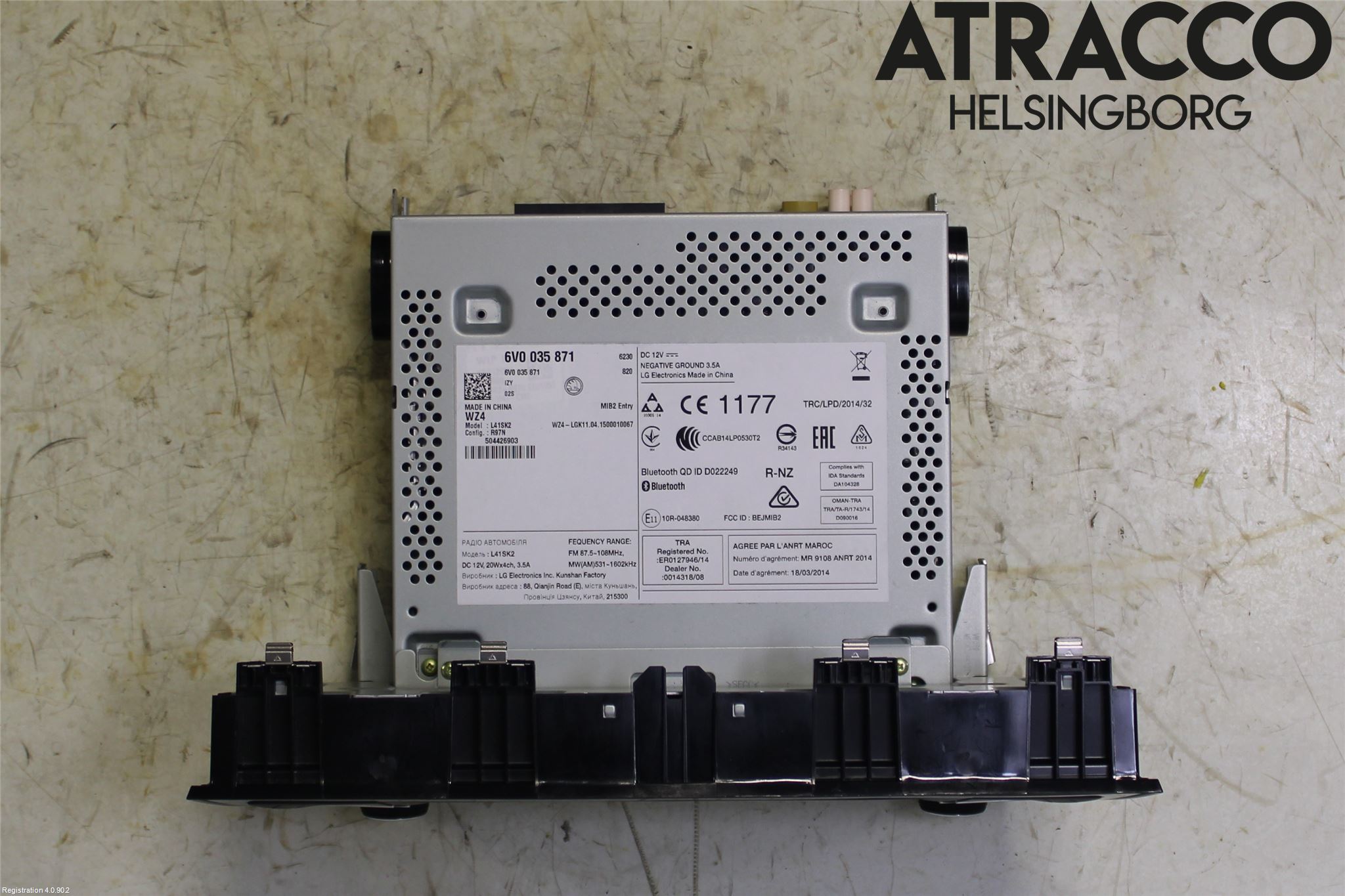 Skoda FABIA 15-21 Stereo Radio Med Cd