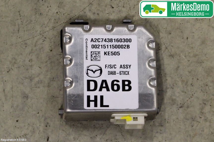 Mazda 2 (DJ) 15-22 Sensor Kollisjonsbeskyttelse