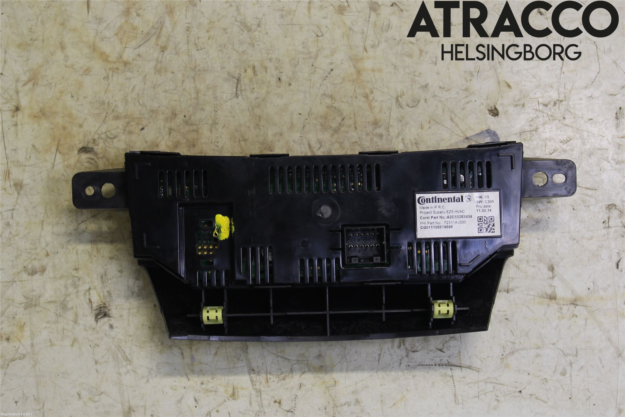Subaru LEGACY 10-14 Varme Ac Betjening-Display