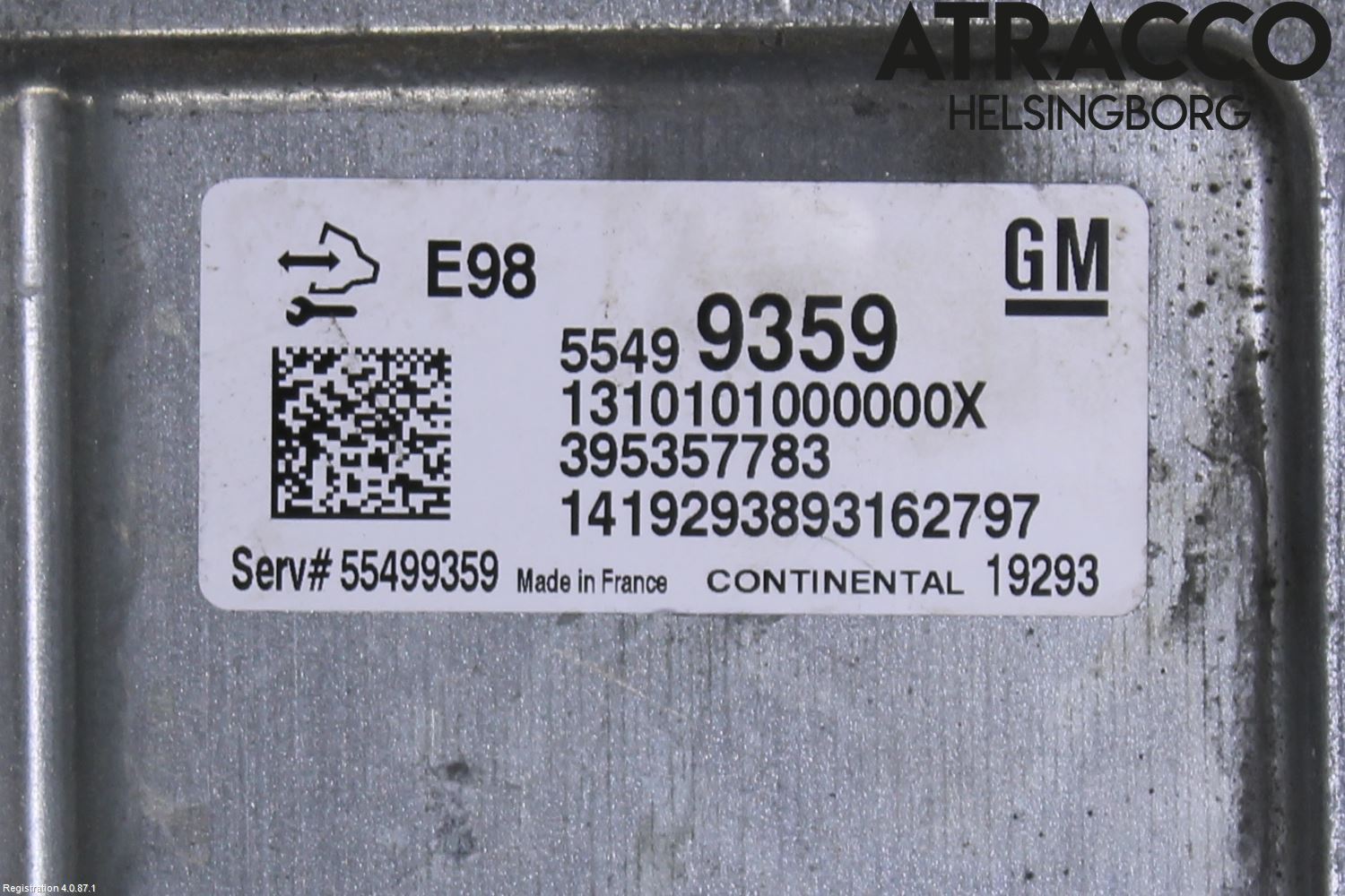 Opel INSIGNIA 09-16 Styreenhet Dieselpumpe