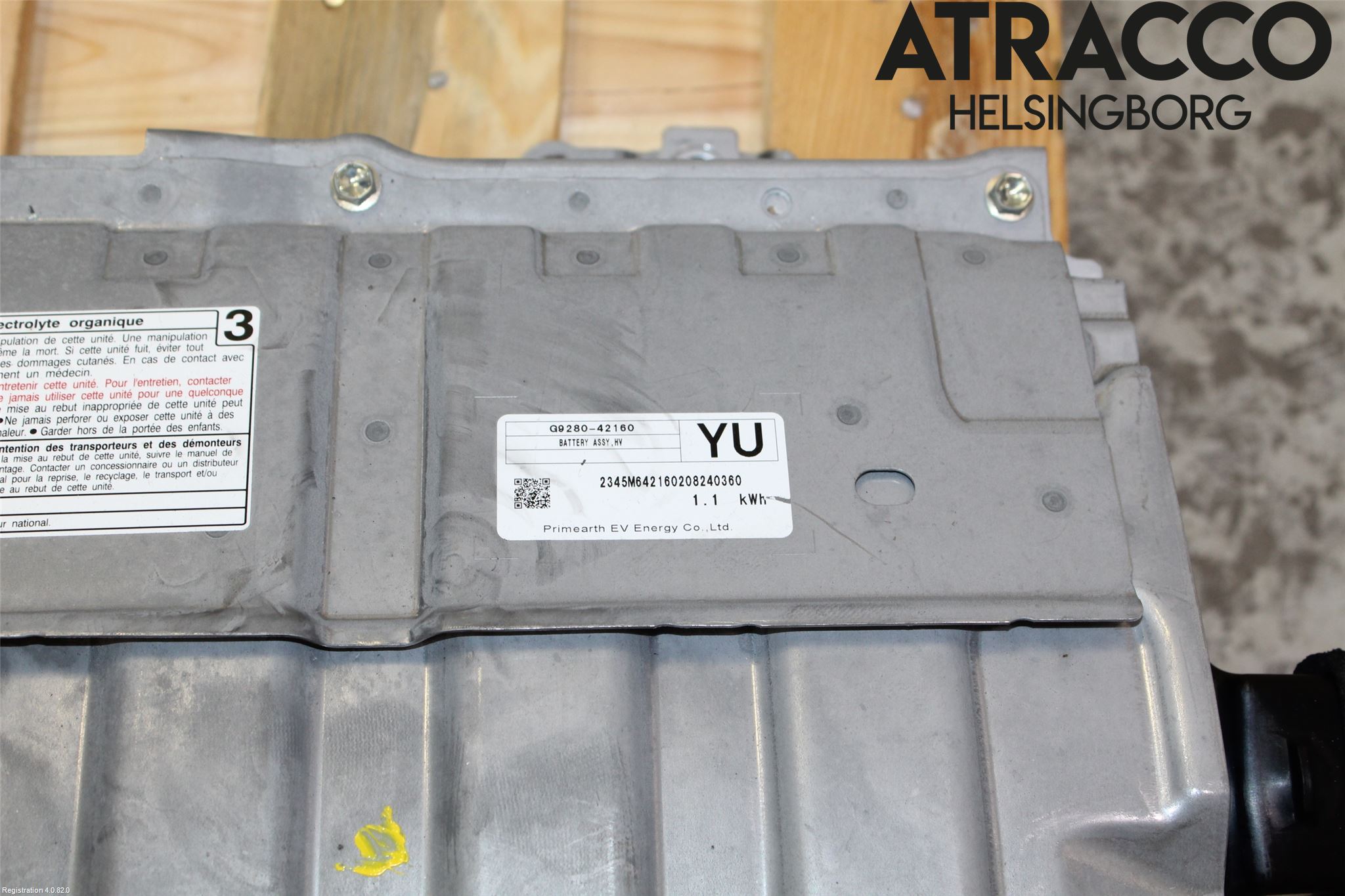Toyota RAV4 19- Hybrid Batteri