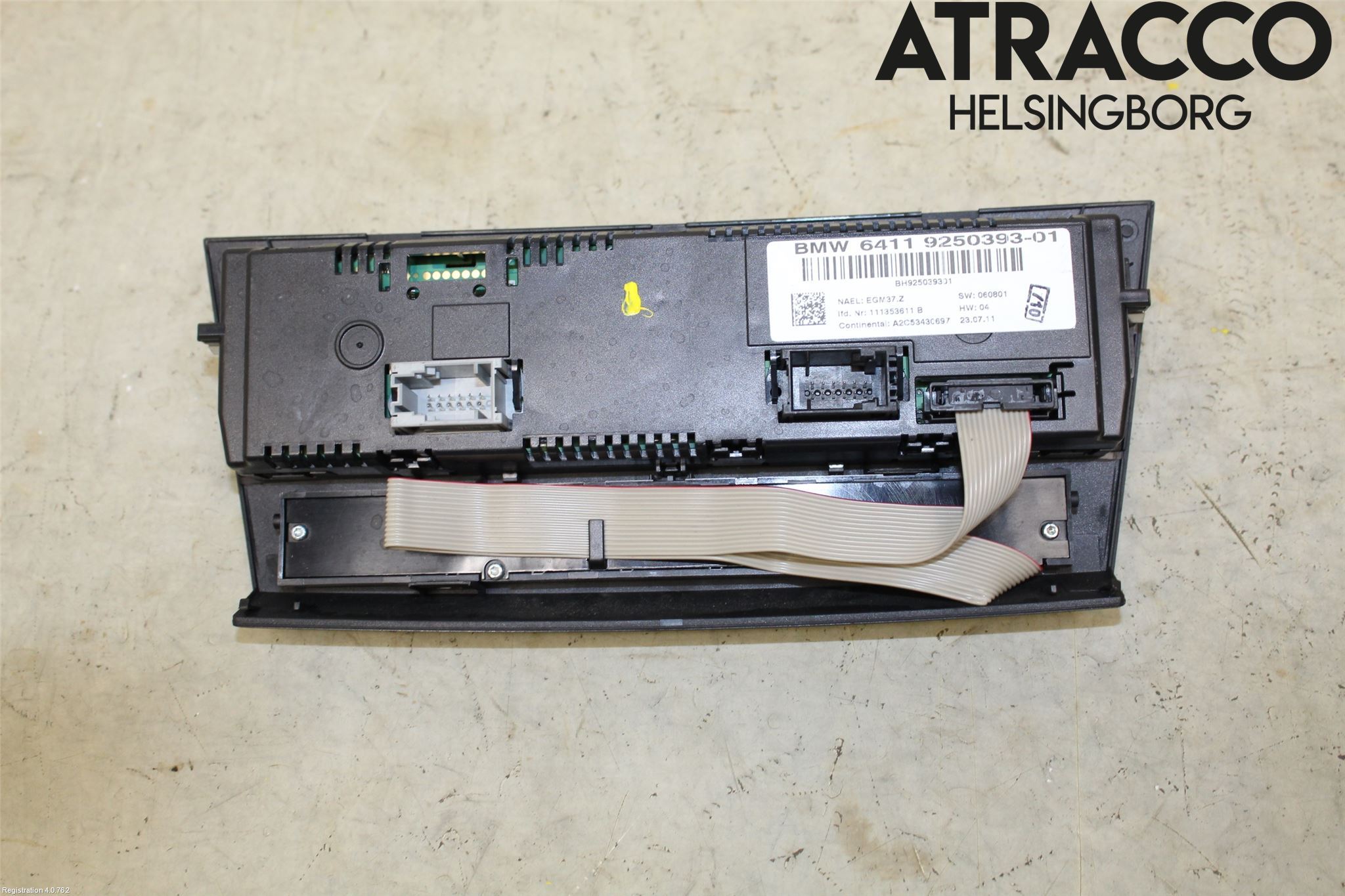 BMW 3 E90/91 SED/TOU 05-12 Varme Ac Betjening-Display
