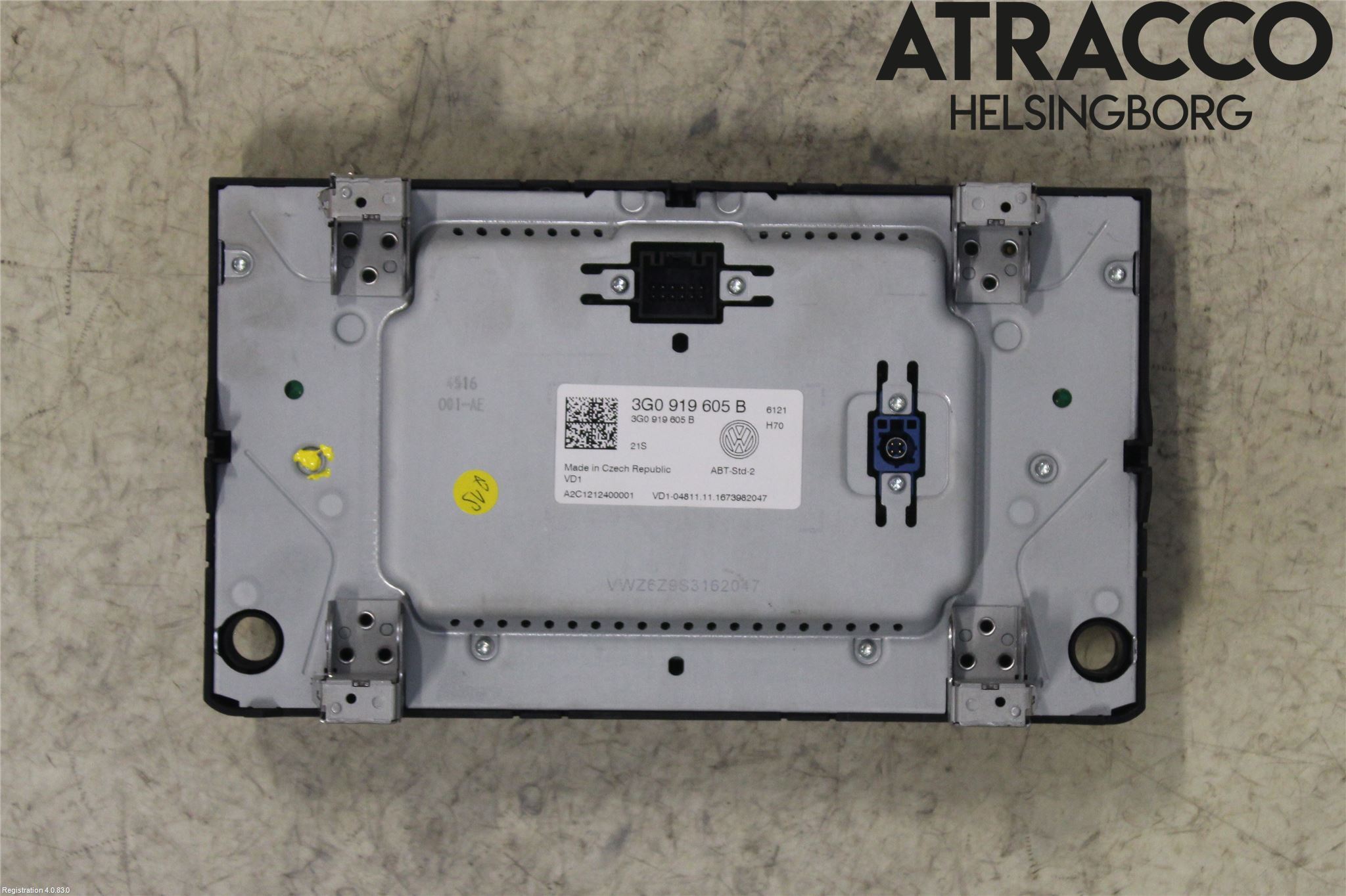 Volkswagen VW PASSAT 15-19 Multifunktionsdisplay