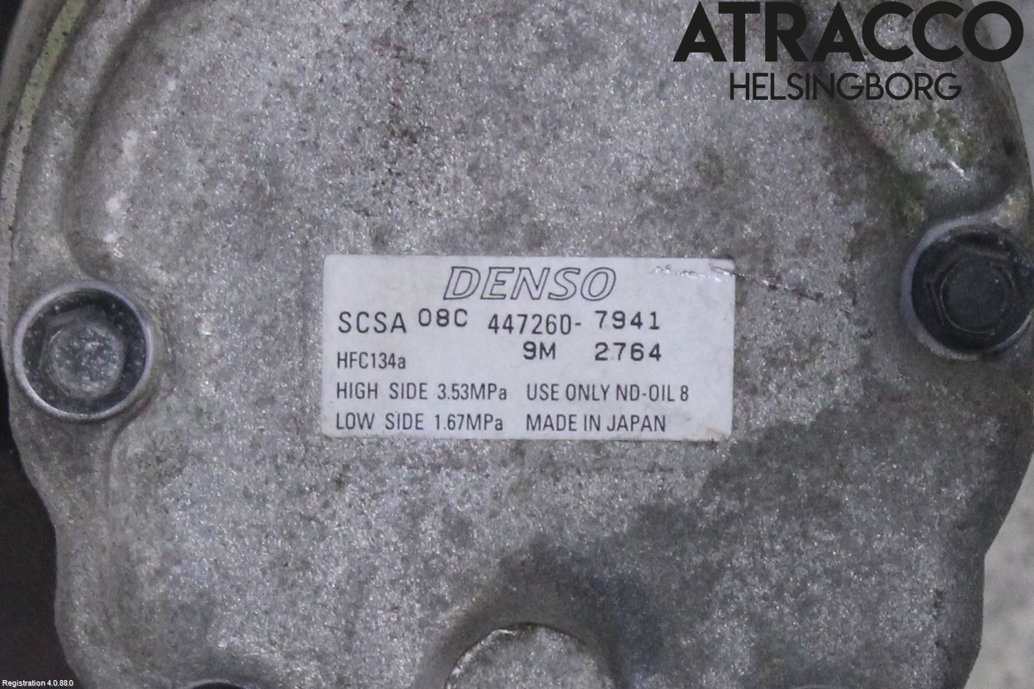 Subaru LEGACY 10-14 Varme Ac Kompressor