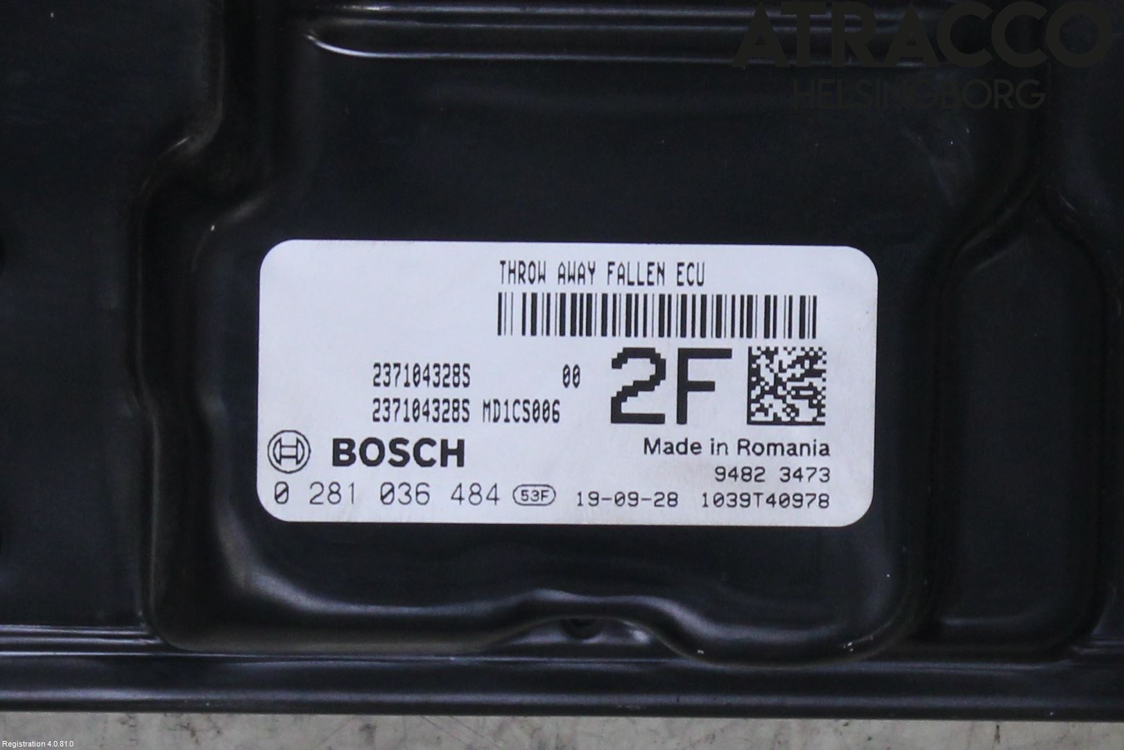 Renault KANGOO II 15-21 Styreenhet Dieselpumpe