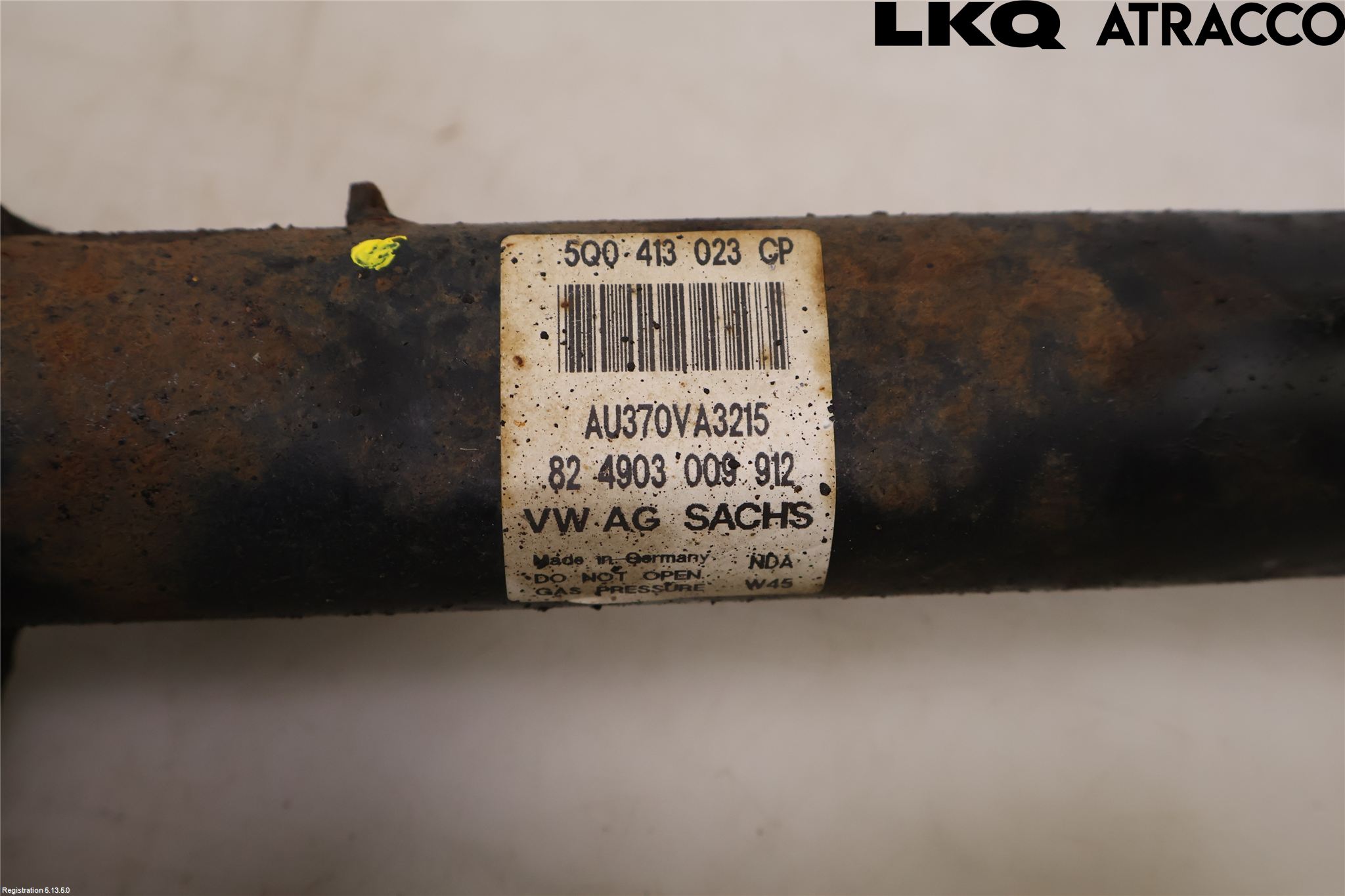 Audi A3/S3 8V 13-20 Fjærbein Foran Venstre