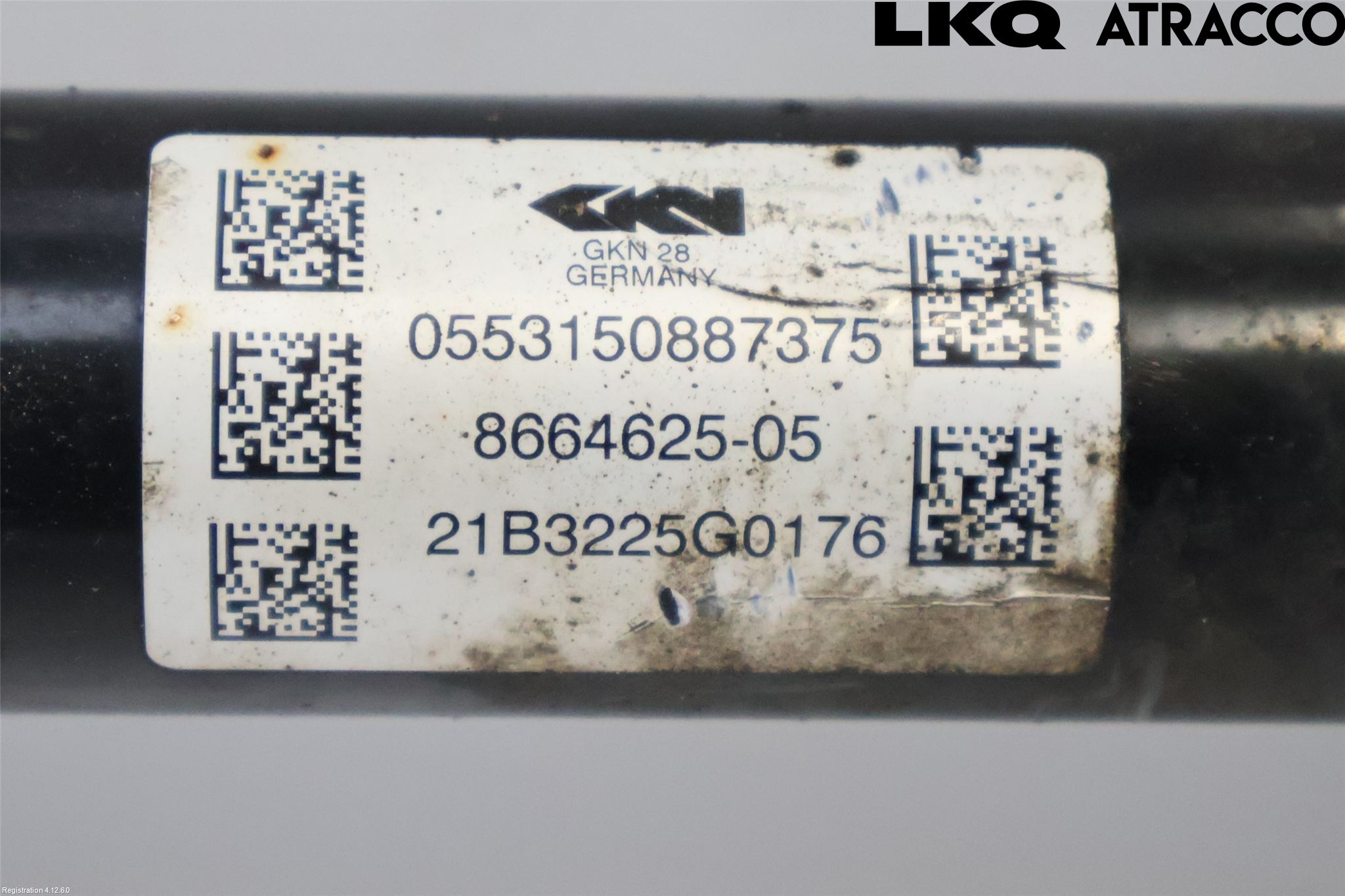 BMW 5 G30/G31/F90 17-23 Drivaksel Bak Kompl Venstre