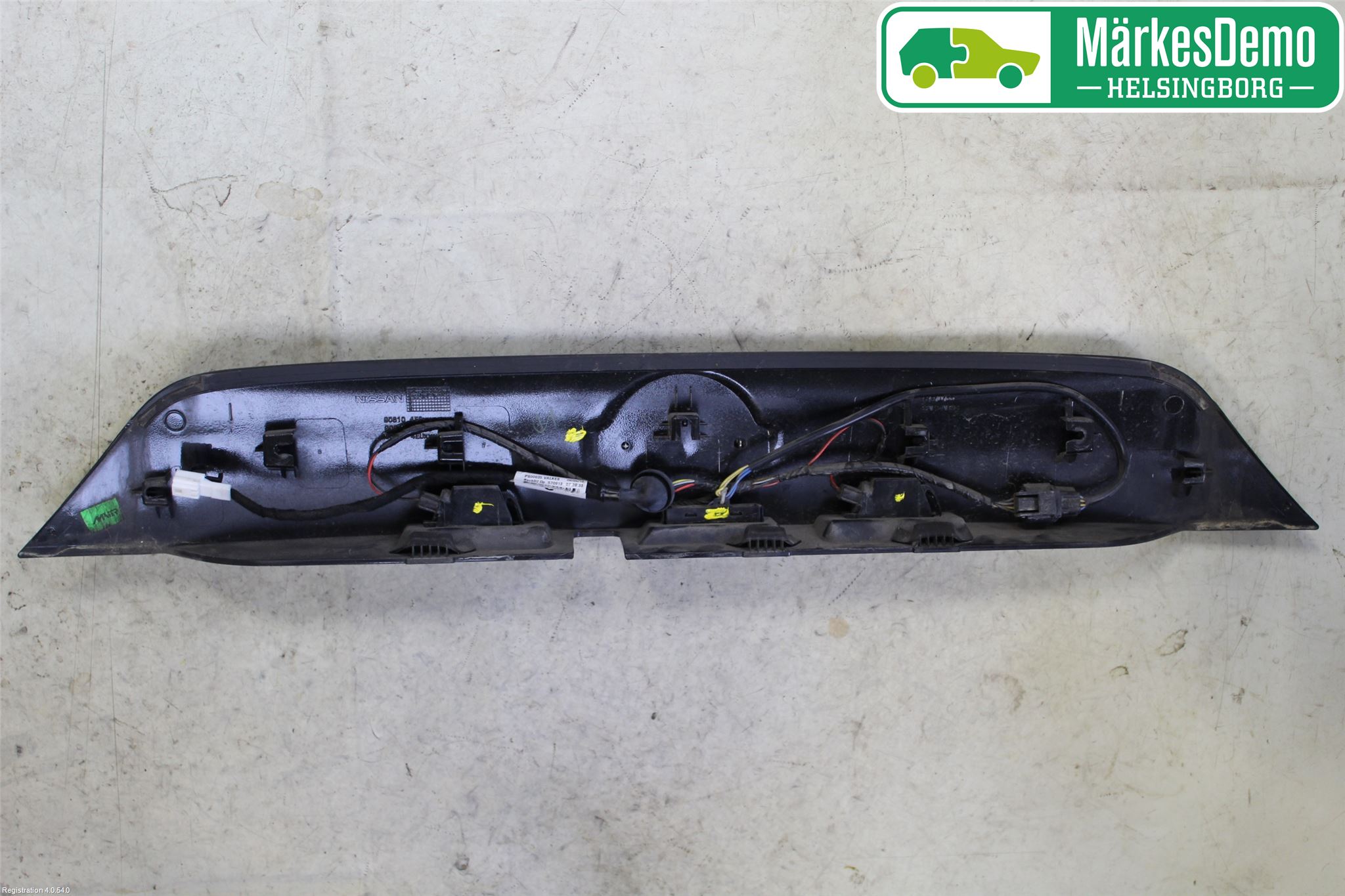 Nissan QASHQAI 14-17 Bakluke Handtak Ytre