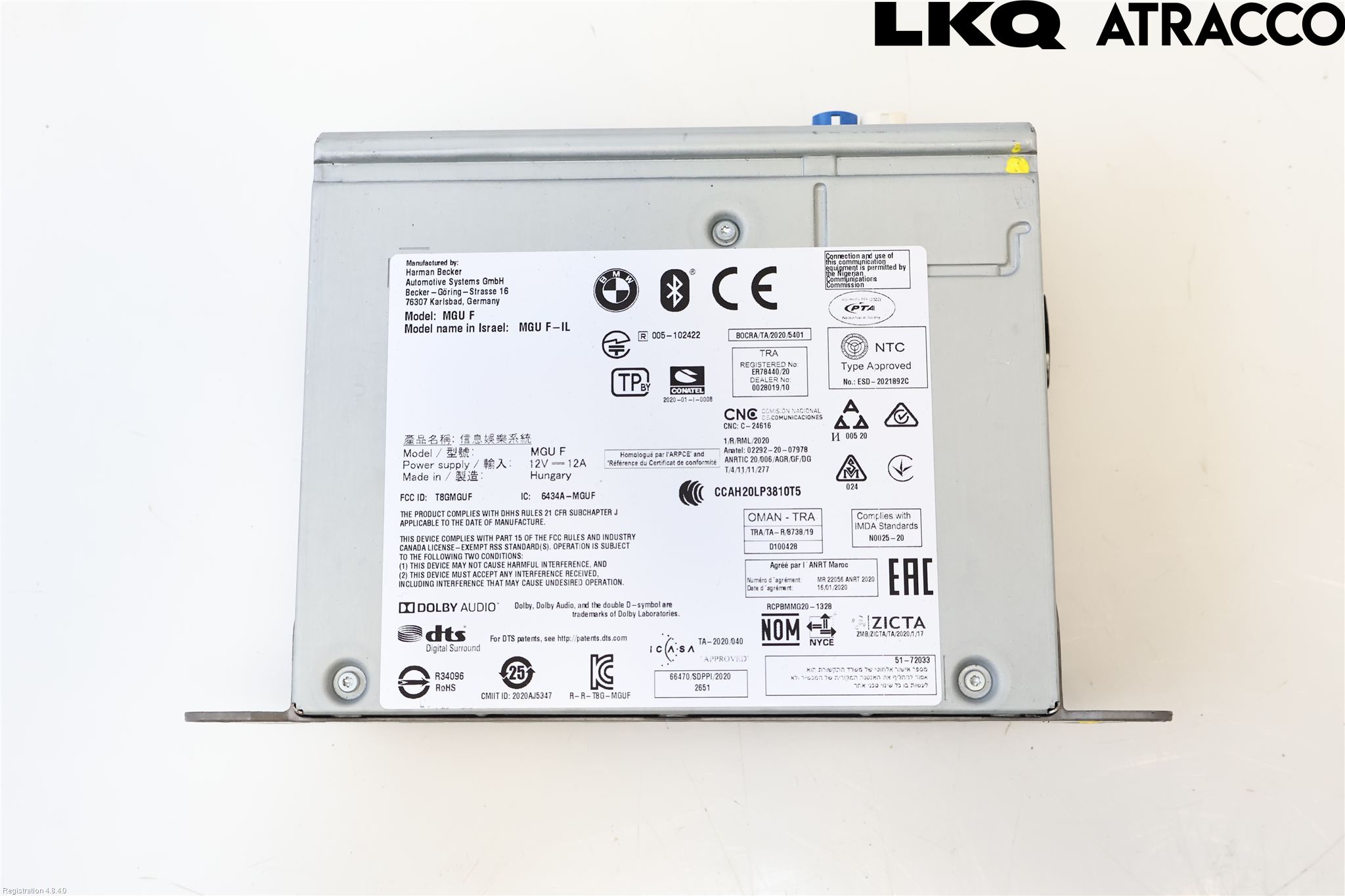 BMW 5 G30/G31/F90 17-23 Gps Navigator