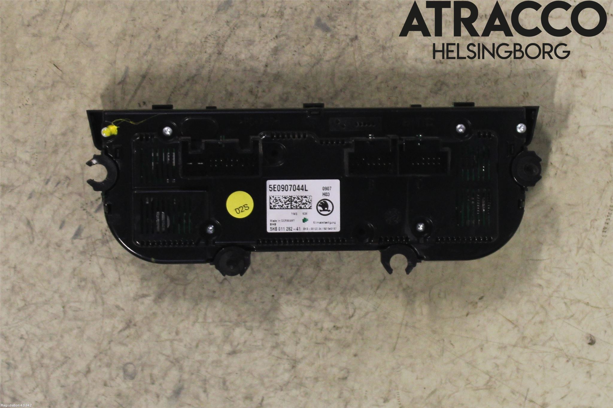 Skoda OCTAVIA (5E) 13-20 Varme Ac Betjening-Display