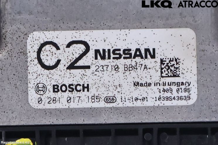 Nissan QASHQAI+2  10-14 Styreenhet Dieselpumpe