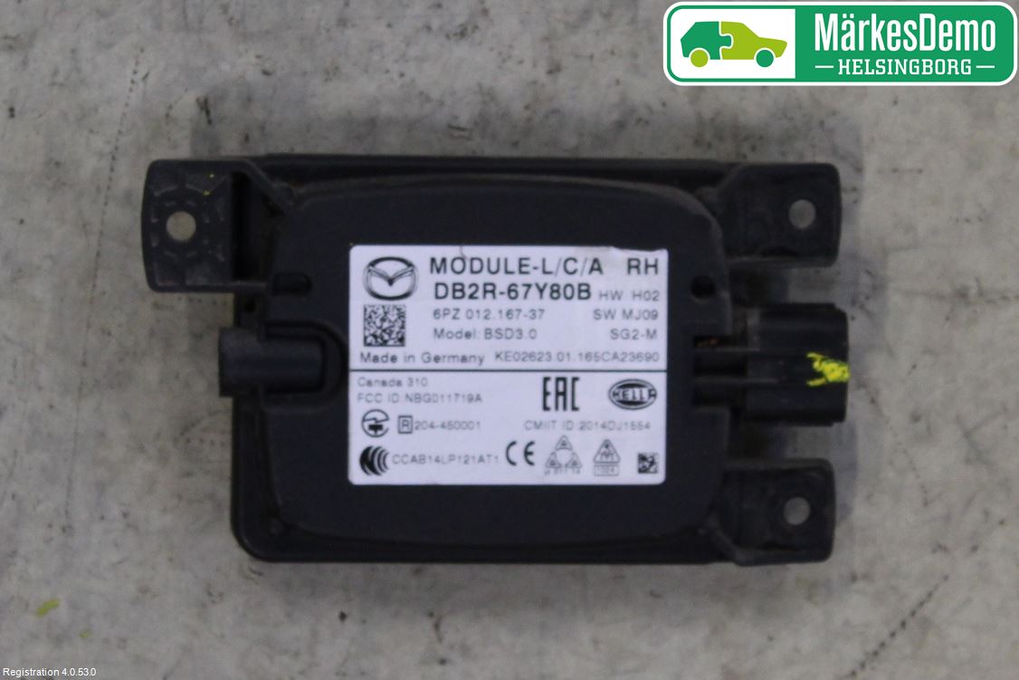 Mazda CX-3 Sensor Kollisjonsbeskyttelse