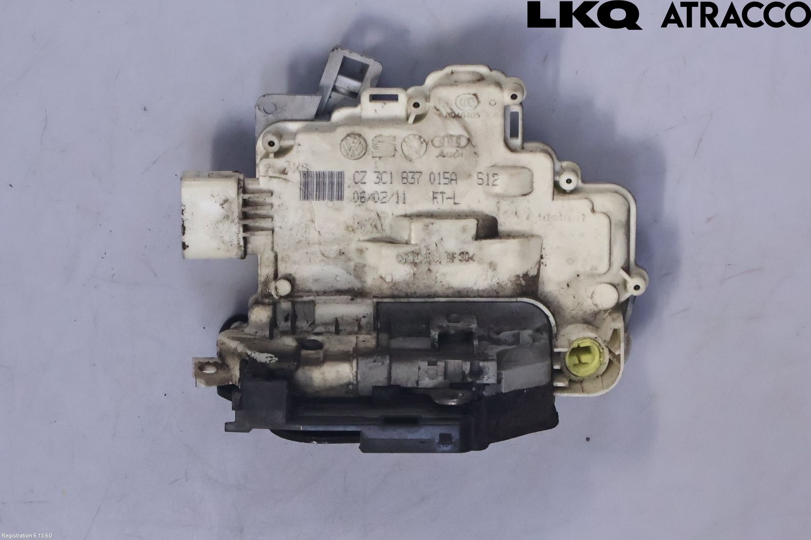 Volkswagen VW PASSAT 11-14 Dørlås - Låsekasse