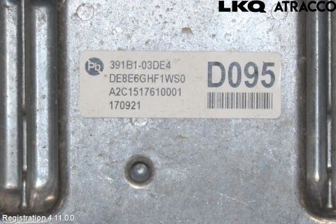 Kia NIRO (DE) 17-22 Styreenhet Innsprøytning
