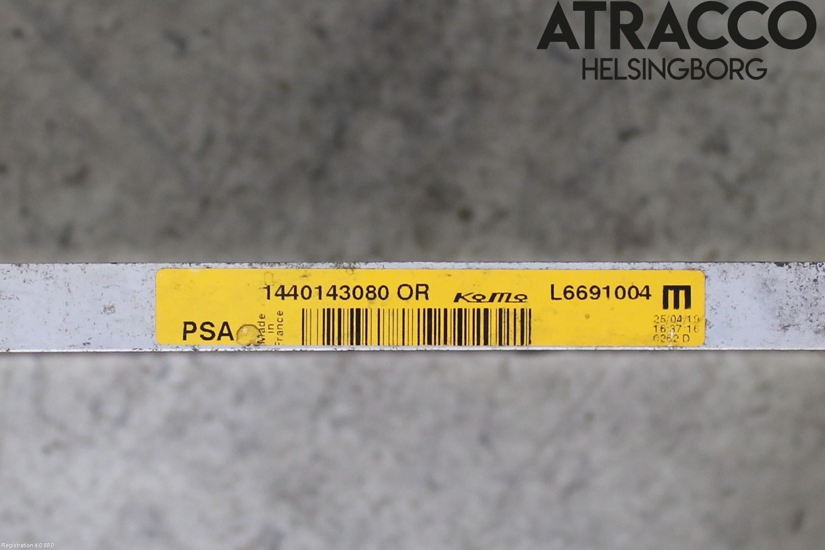 Fiat SCUDO 07-16 Varme Ac Kondenser-Kjøler