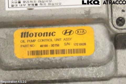 Kia OPTIMA 16-20 Gearkasse Oljepumpe