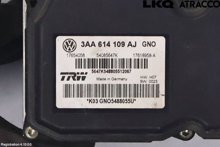 Volkswagen VW PASSAT CC 08-16 Abs Hydraulikkaggregat
