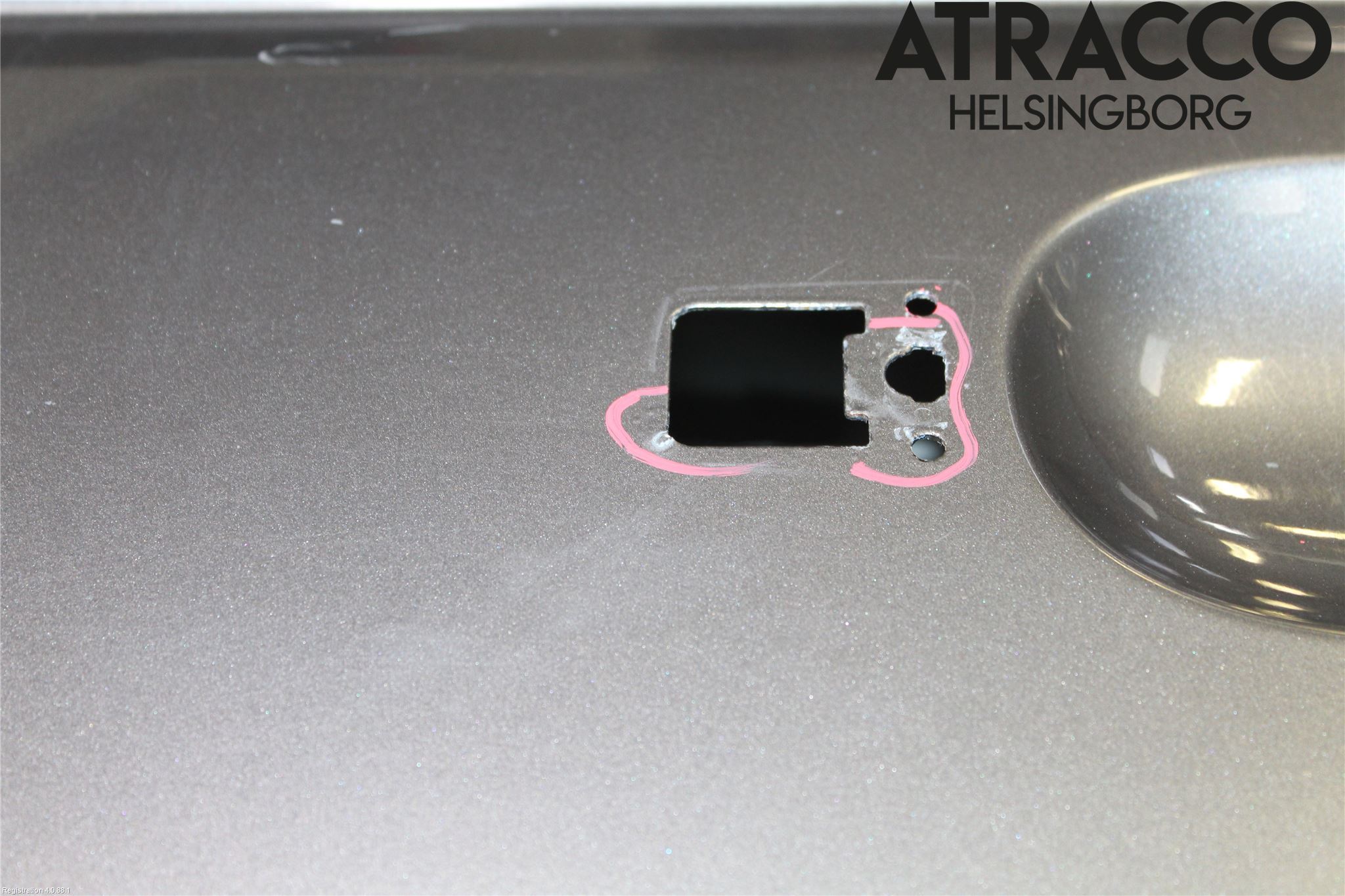 Landrover RANGE ROVER SPORT (L320) 05-09 Dør 4D Foran Venstre