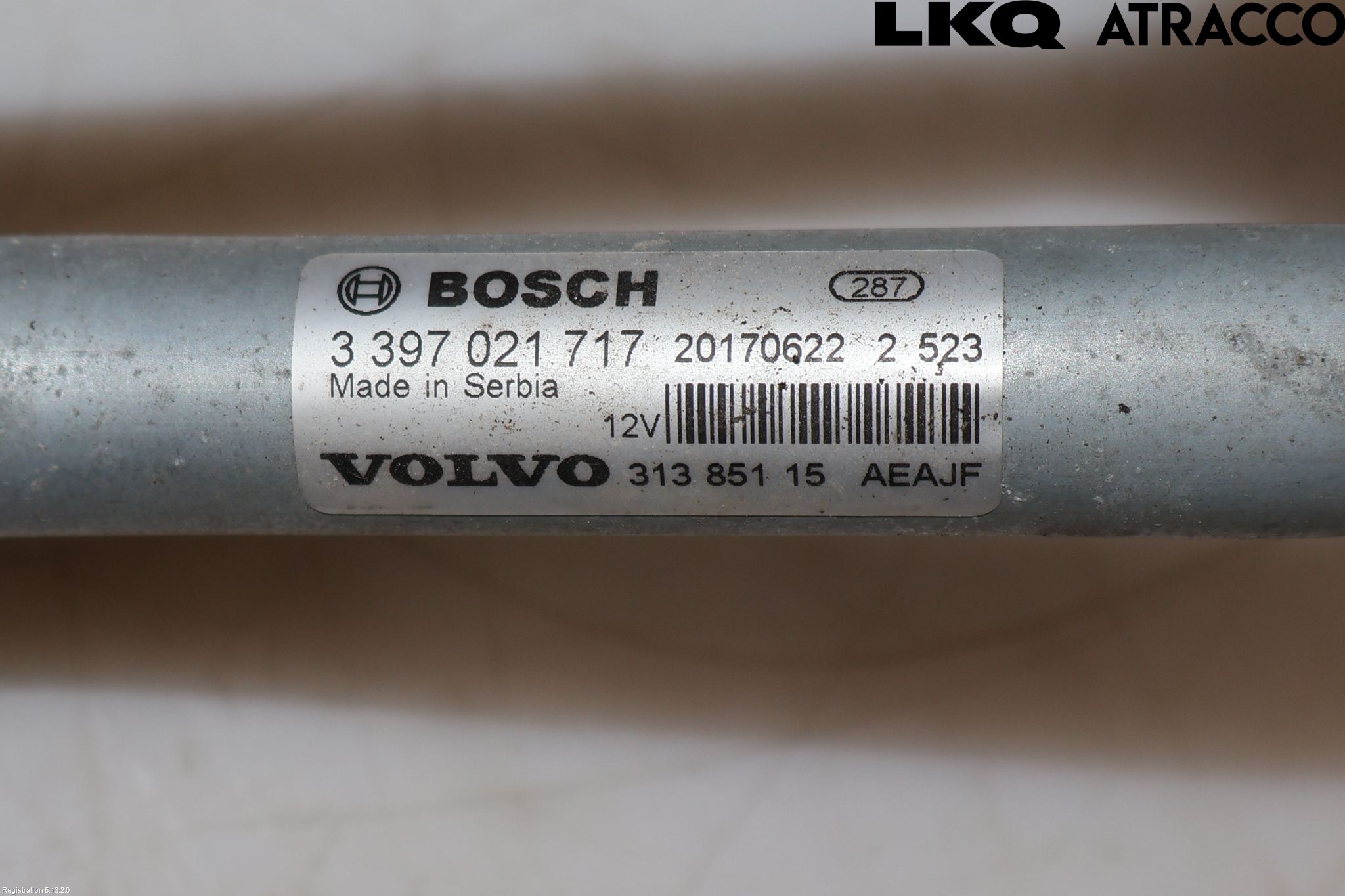 Volvo V90 17->> Viskeroverføring Frontrute