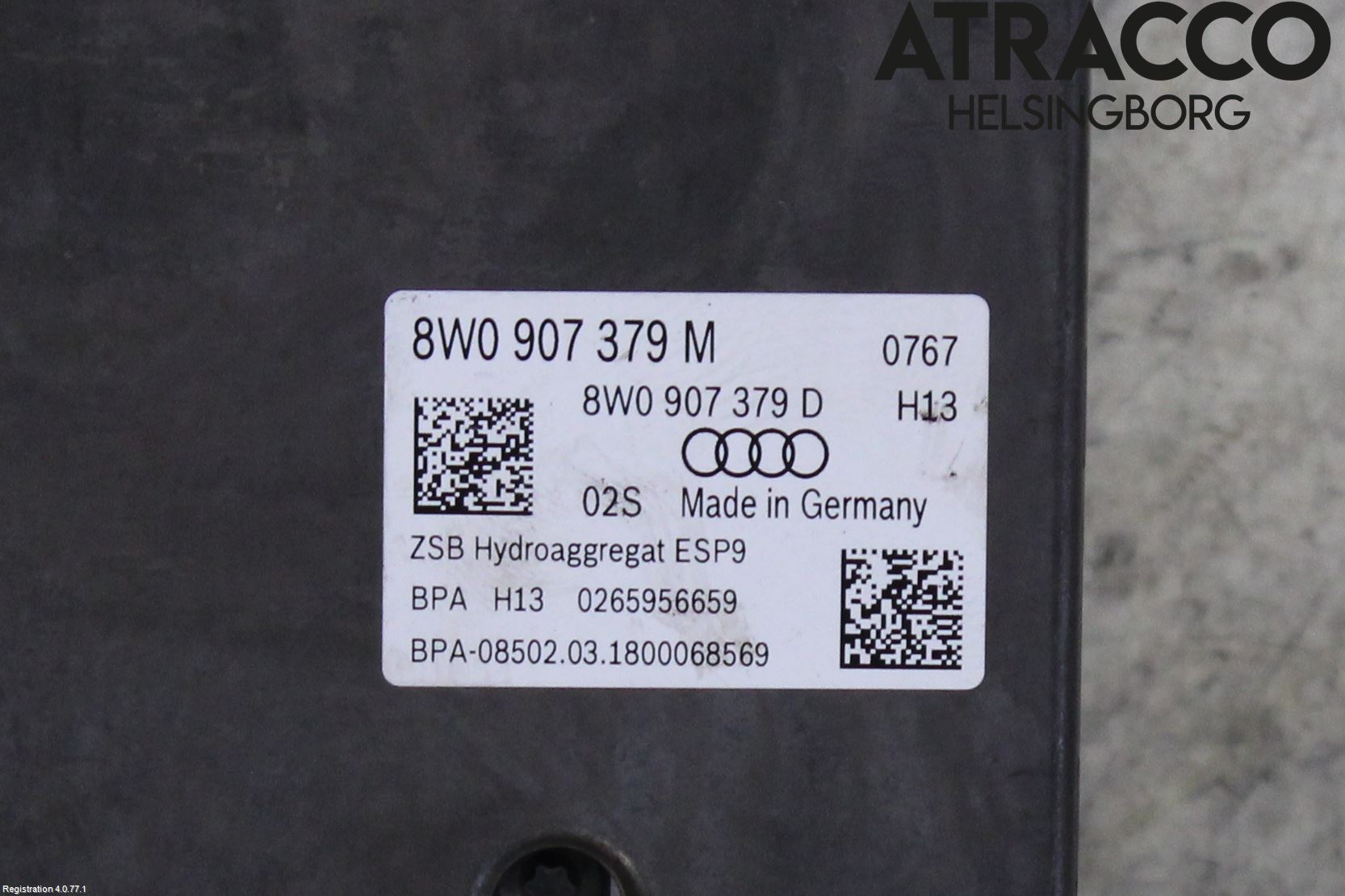 Audi A5 17- Abs Hydraulikkaggregat
