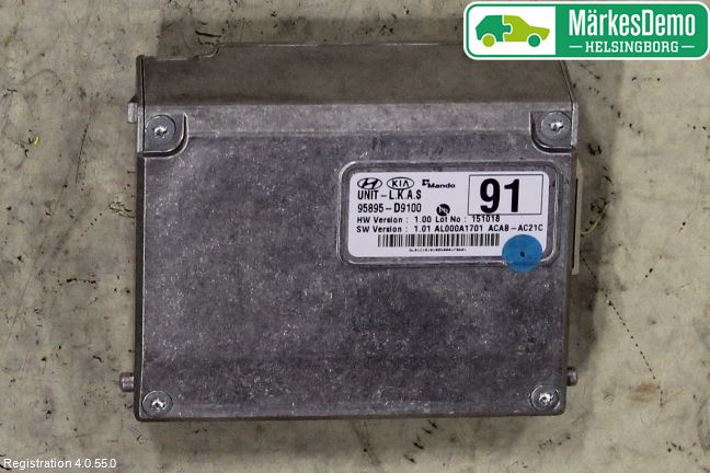 Kia SPORTAGE (QL) 16-21 Sensor Kollisjonsbeskyttelse
