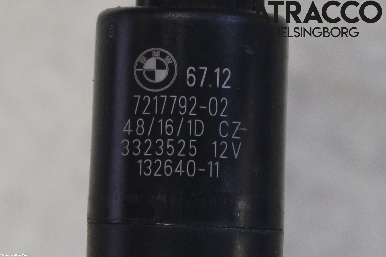 BMW 3 F30/F31/F80 12-19 Spylerpumpe Høytrykk
