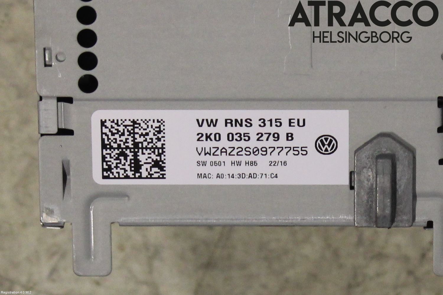Volkswagen VW AMAROK 2H 10-22 Stereo Radio Med Cd